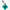 Heart Key Ring - Turquoise