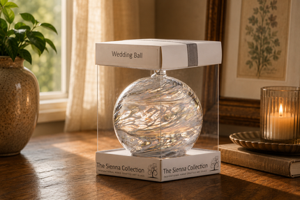 Wedding Gift Friendship Ball - Pastel Silver