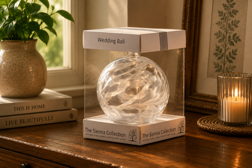 Wedding Gift Friendship Ball - White