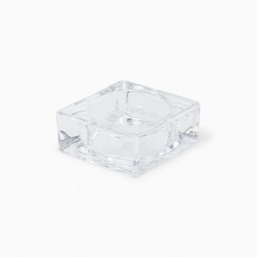Clear Square Tealight Holder for Crafters