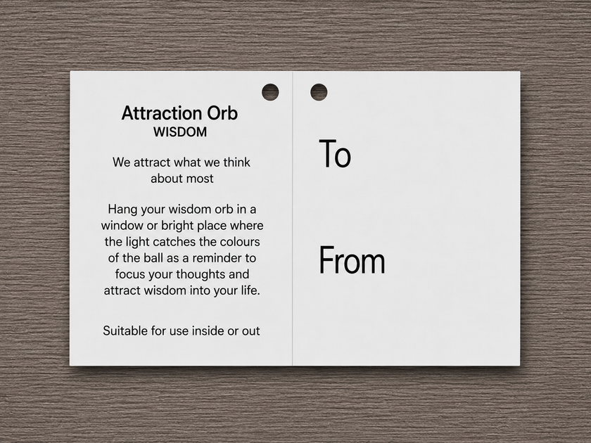 Attraction Orb -Wisdom