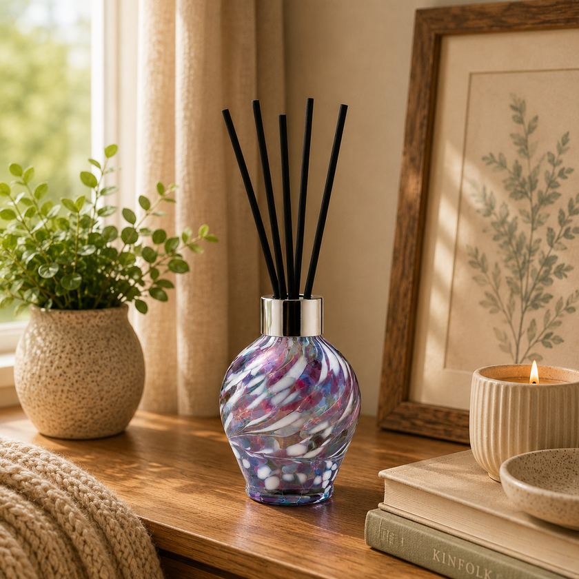 Reed Diffuser - Blue & Pink - Classic