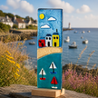 Standing Decorative Plaque - Boat