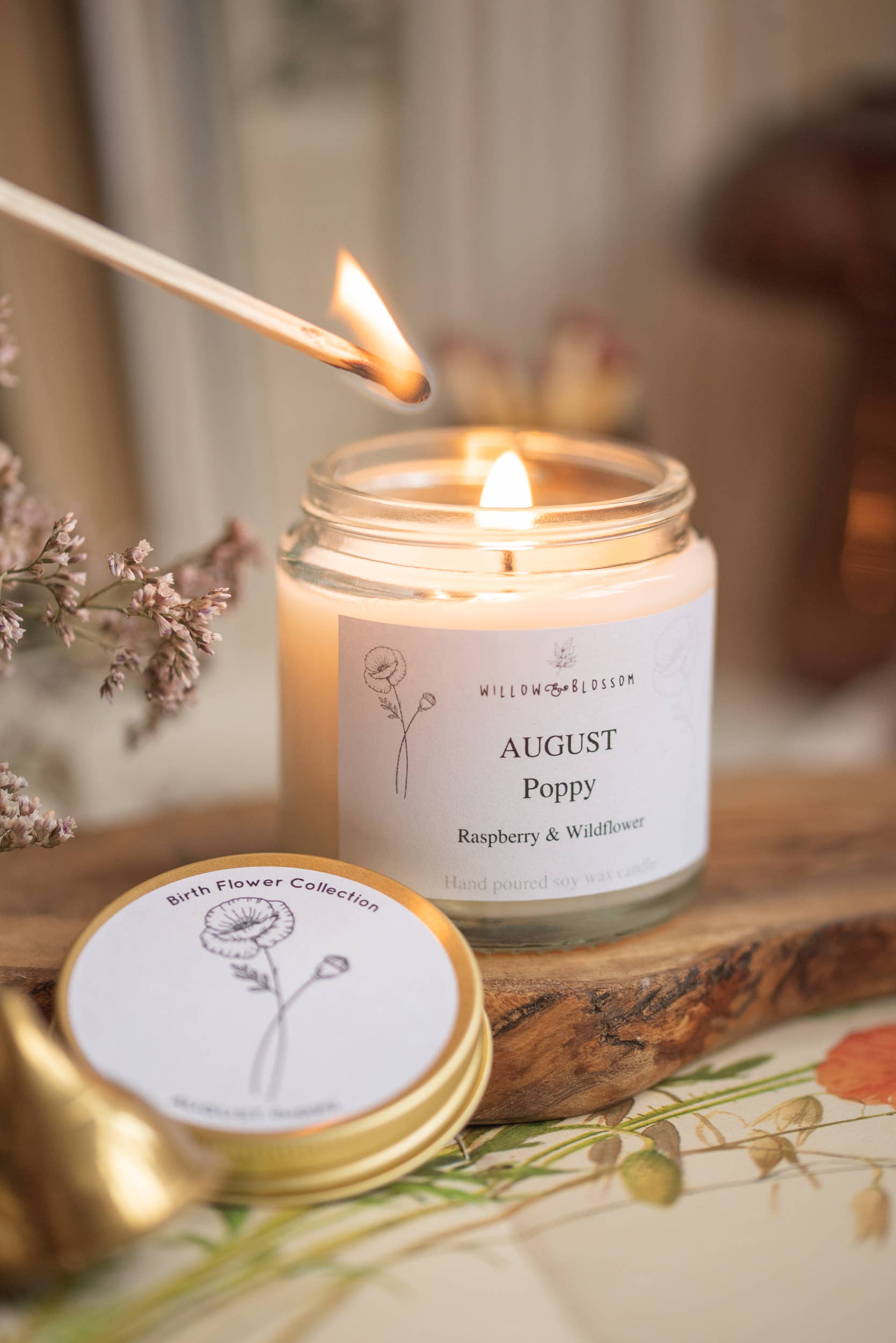 Birth flower Candles : April