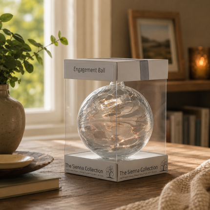 Engagement Gift Spirit Ball - White