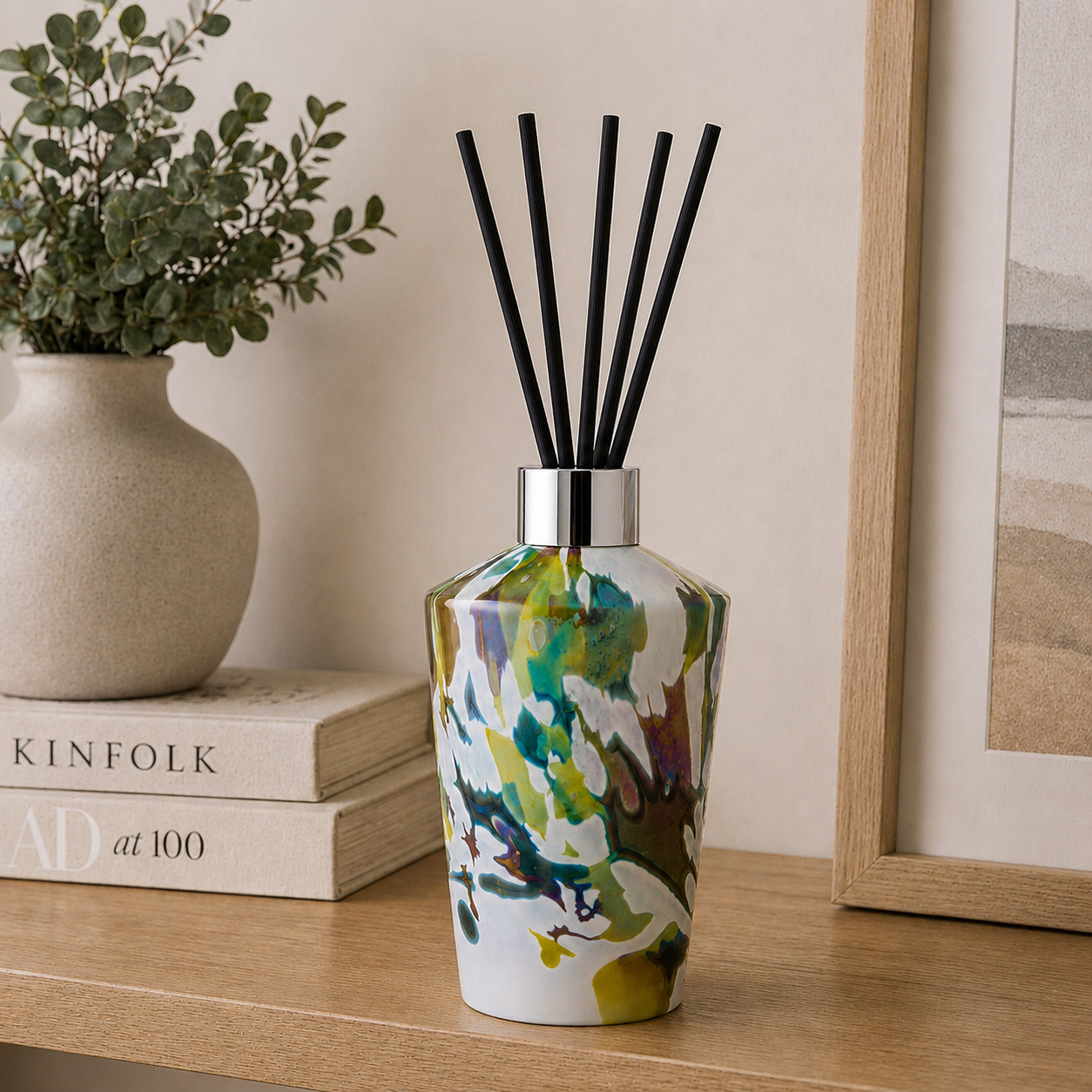 Reed Diffuser - Green - Flute