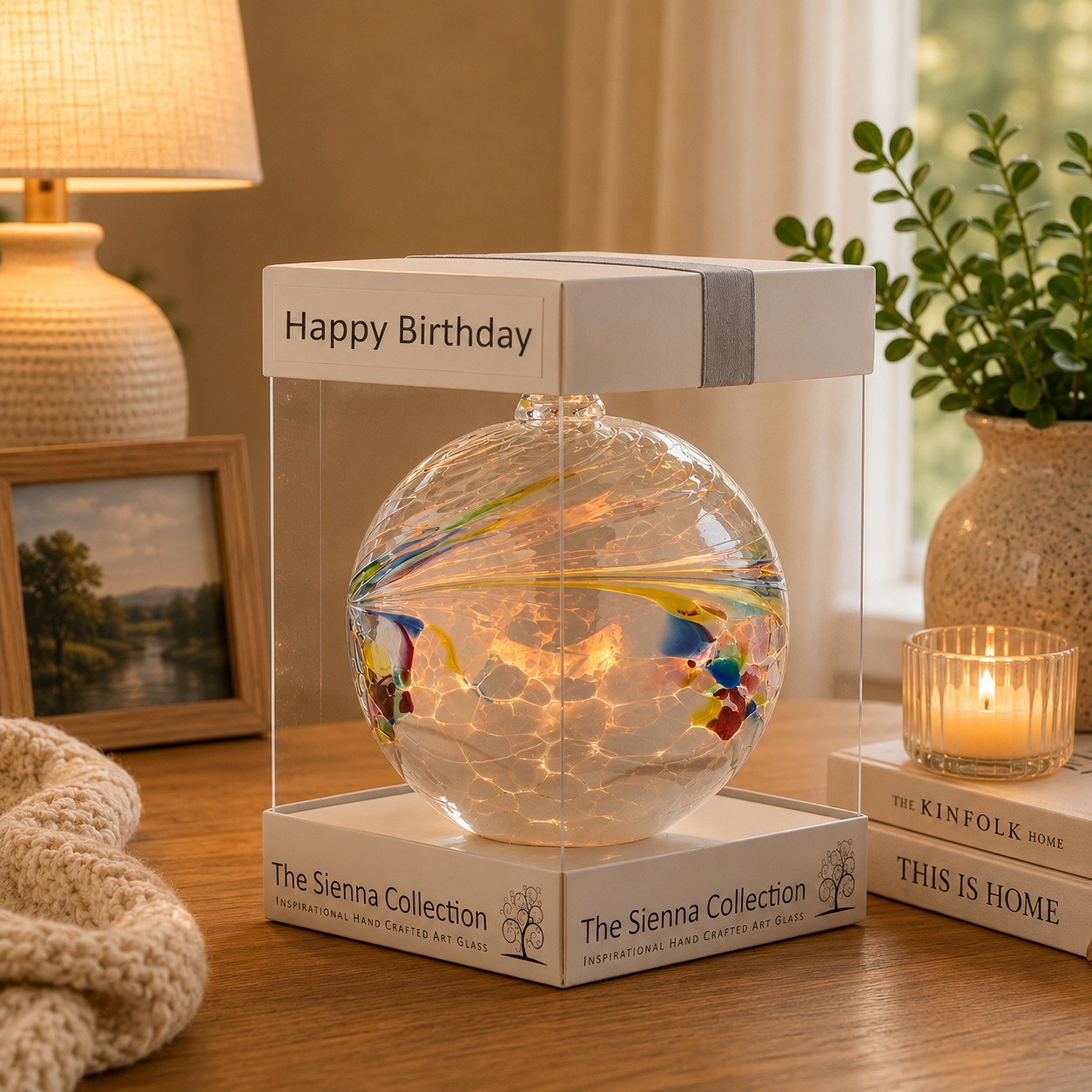 10cm Friendship Ball - Happy Birthday