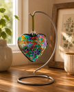 12cm Friendship Heart - Multicoloured Turquoise