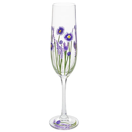 My Favourite Glass Lavender Flute