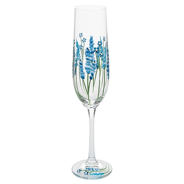 My Favourite Glass Delph Flute