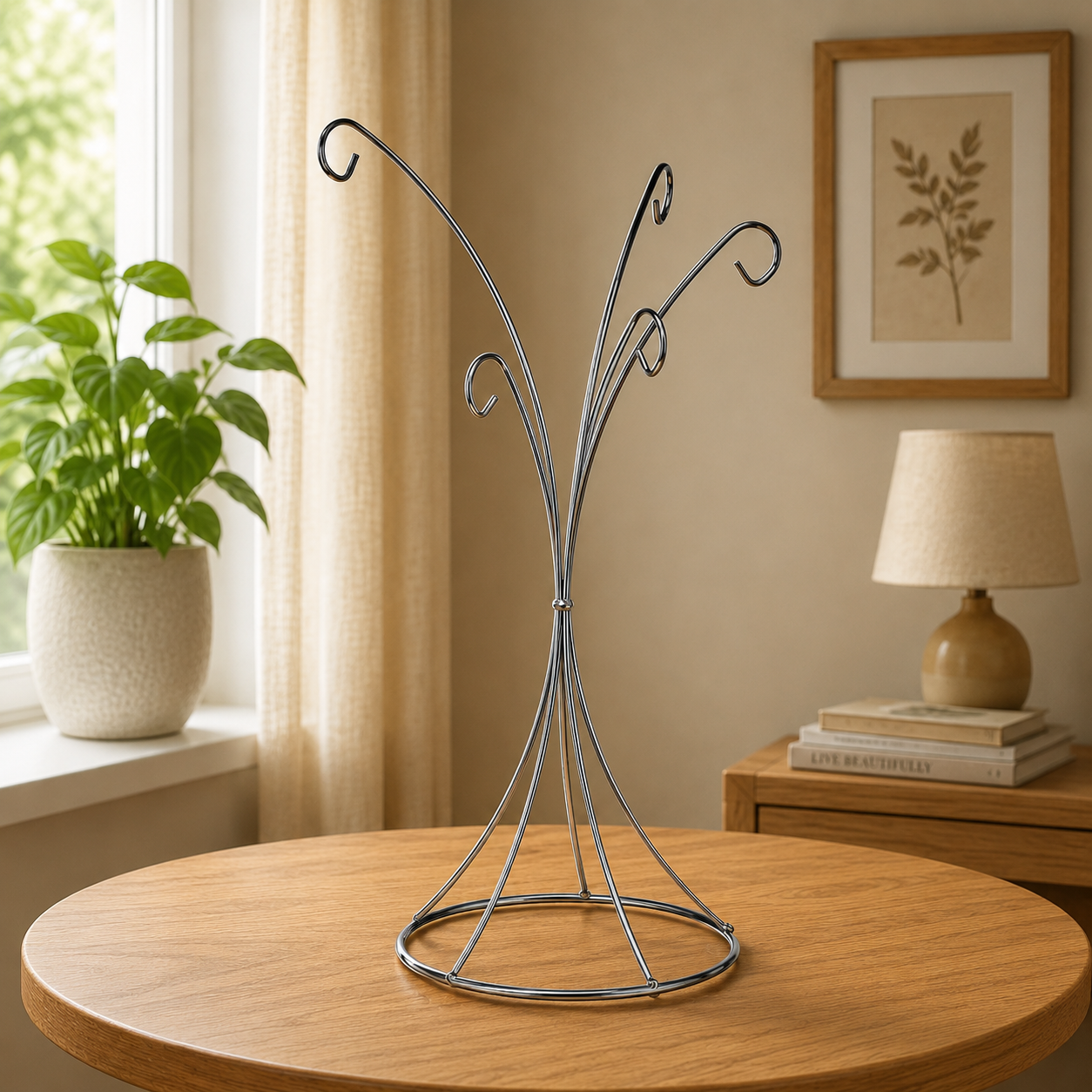Silver Multi Ornament Stand