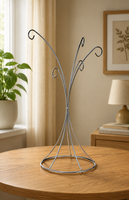 Silver Multi Ornament Stand