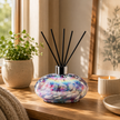 Reed Diffuser - Blue & Pink - Oval