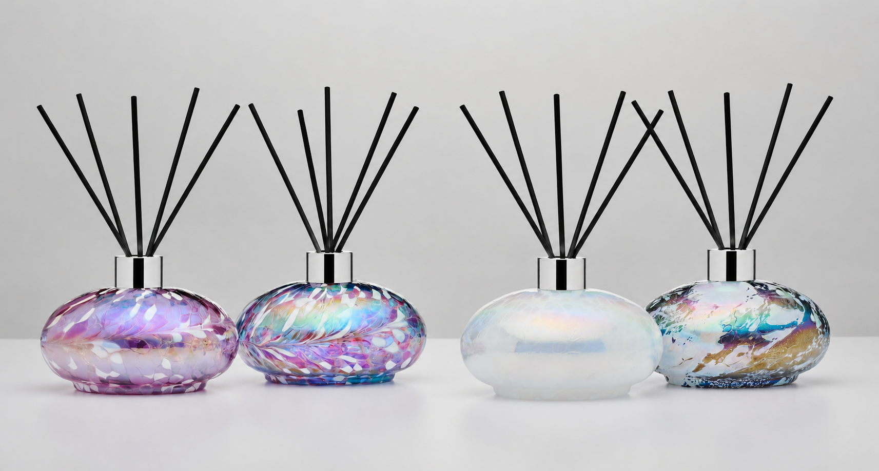 Reed Diffuser - Silver - Oval