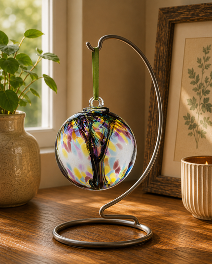10cm Spirit Ball - Purple, Green & Blue