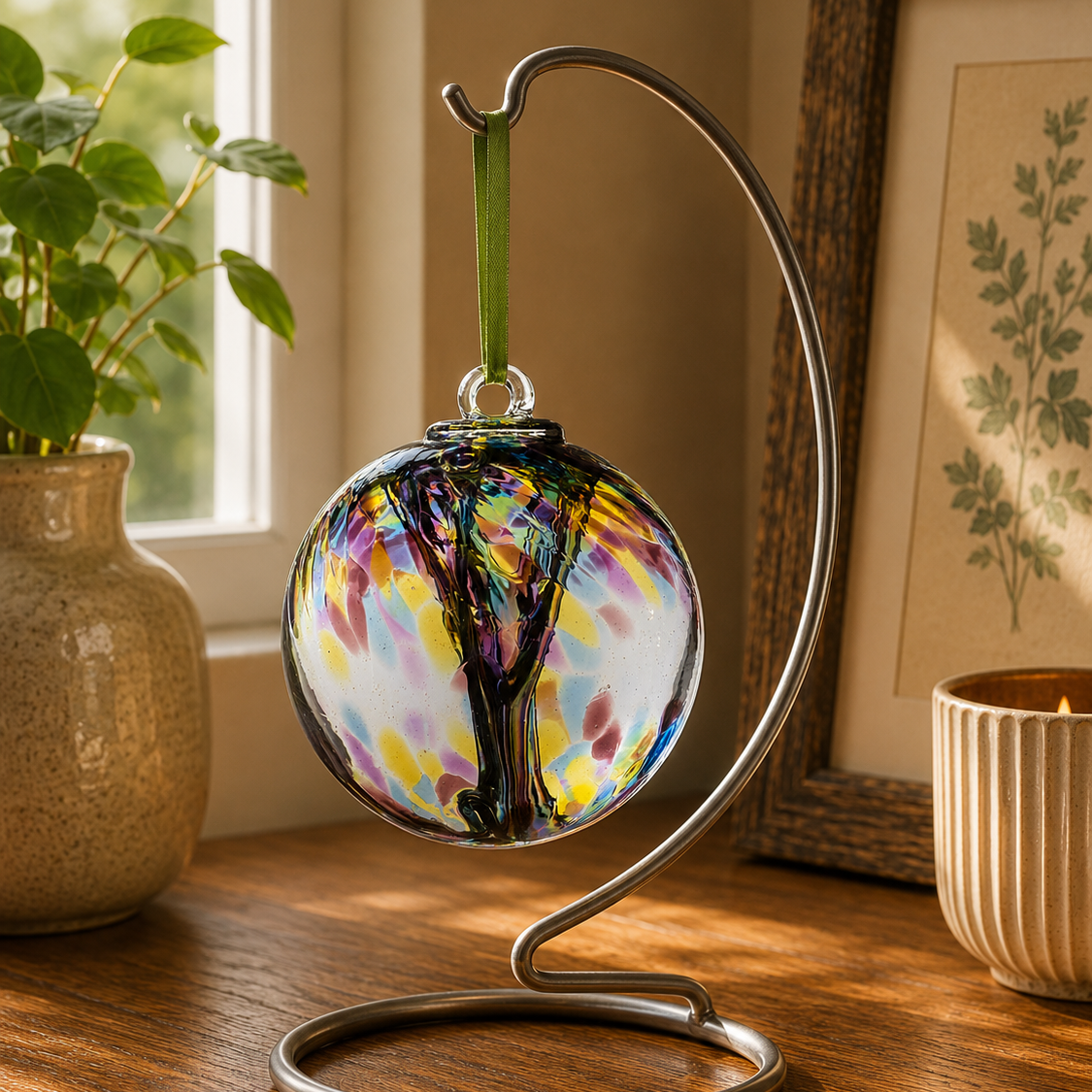 15cm Spirit Ball - Purple, Green & Blue