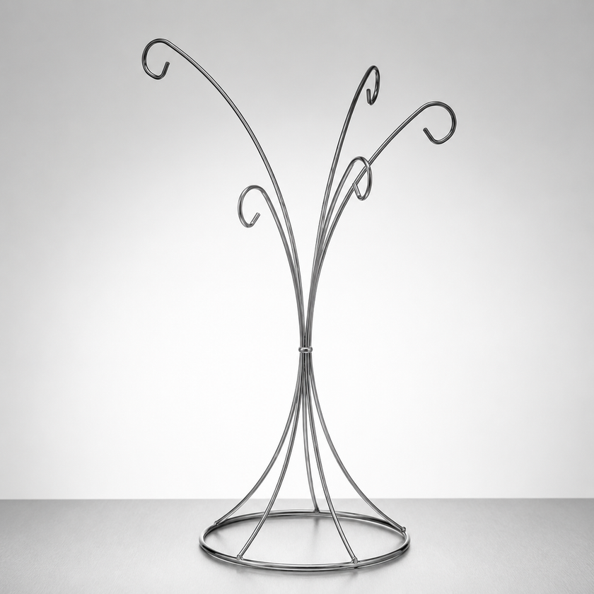 Silver Multi Ornament Stand