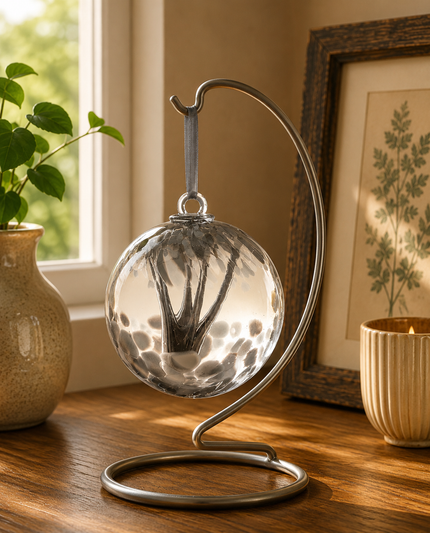 15cm Spirit Ball - Pastel Silver