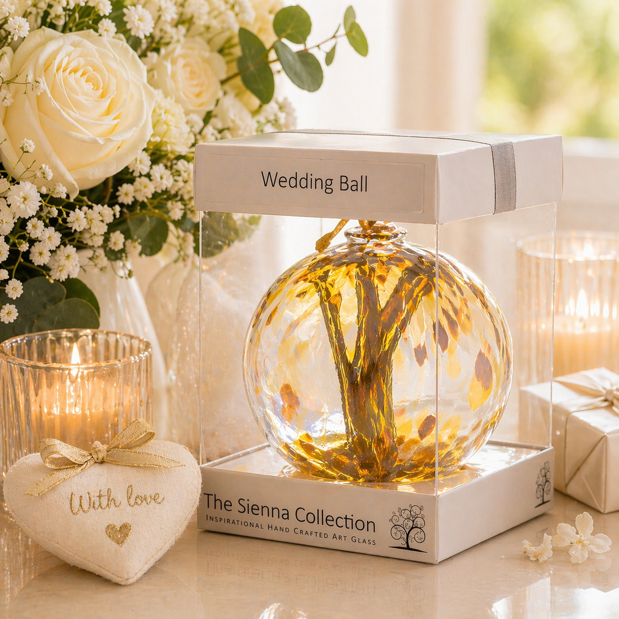 Wedding Gift Spirit Ball - Pastel Gold