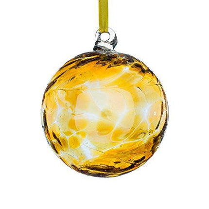Angel Orb - Archangel Uriel - Amber - Aspire Art Glass