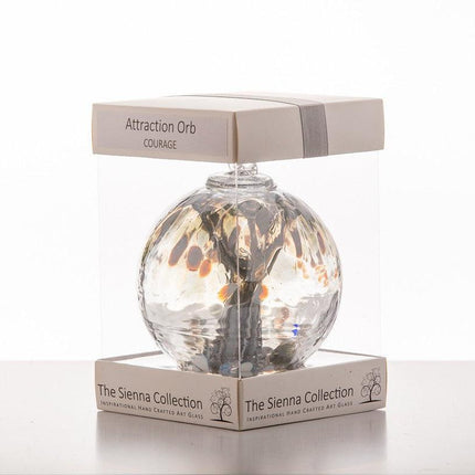 Attraction Orb - Courage - Aspire Art Glass