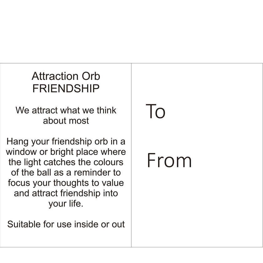 Attraction Orb - Friendship