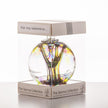 Valentine's Day Gift 10cm Spirit Ball - Purple, Green & Blue - Aspire Art Glass