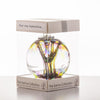 Valentine's Day Gift 10cm Spirit Ball - Purple, Green & Blue - Aspire Art Glass