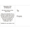 Attraction Orb - Strength - Aspire Art Glass