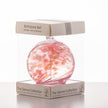 Birthstone Ball - October - Pink Tourmaline - Aspire Art Glass