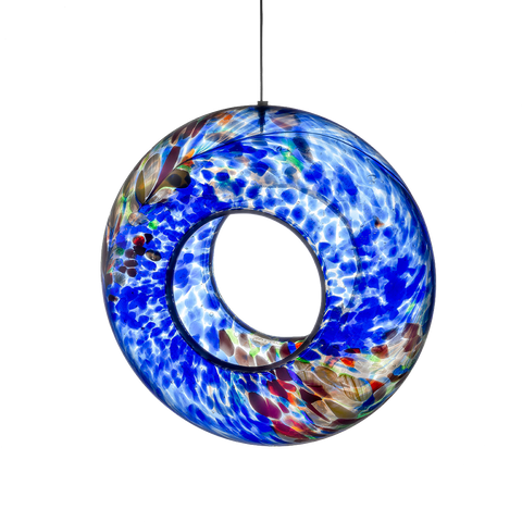 Hanging Bird Feeder - Blue