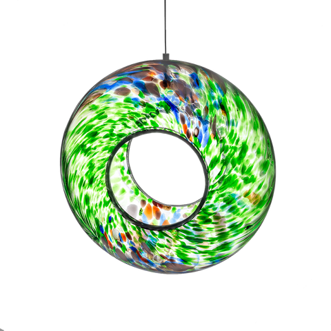 Hanging Bird Feeder - Green
