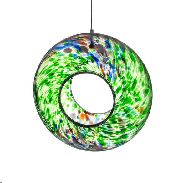 Hanging Bird Feeder - Green