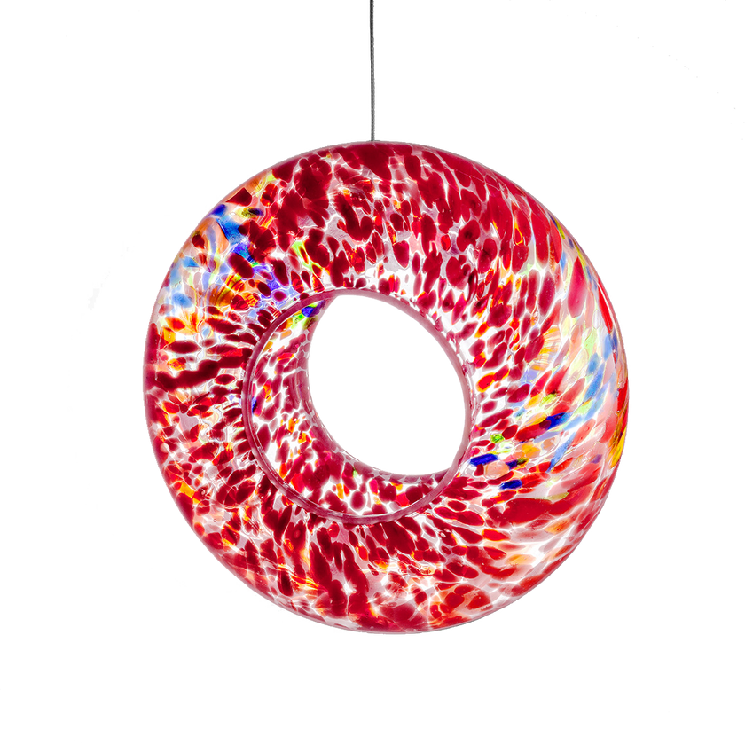 Hanging Bird Feeder - Red