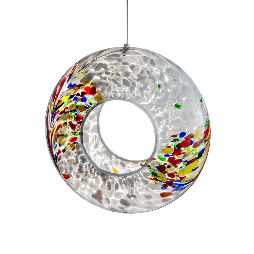 Hanging Bird Feeder - White