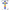 Hanging Glass Cross - Multicoloured - Aspire Art Glass