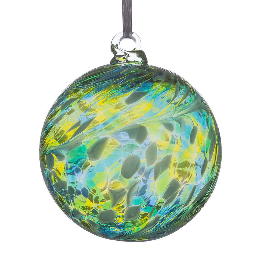 8cm Friendship Ball - Green & Blue