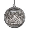 Pastel Silver Christening - 10cm Friendship Ball - Aspire Art Glass