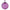 8cm Friendship Ball - Pink & Purple - Aspire Art Glass