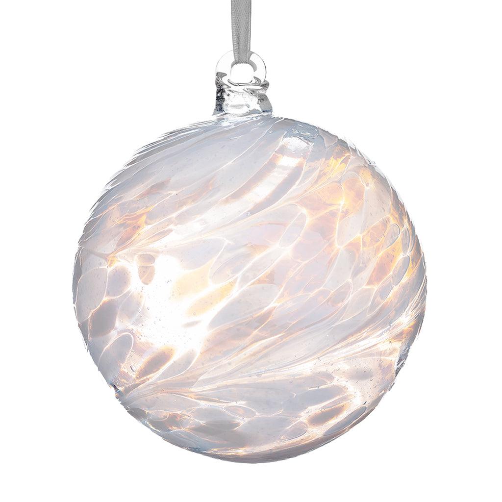 10cm Friendship Ball - Diamond - Aspire Art Glass