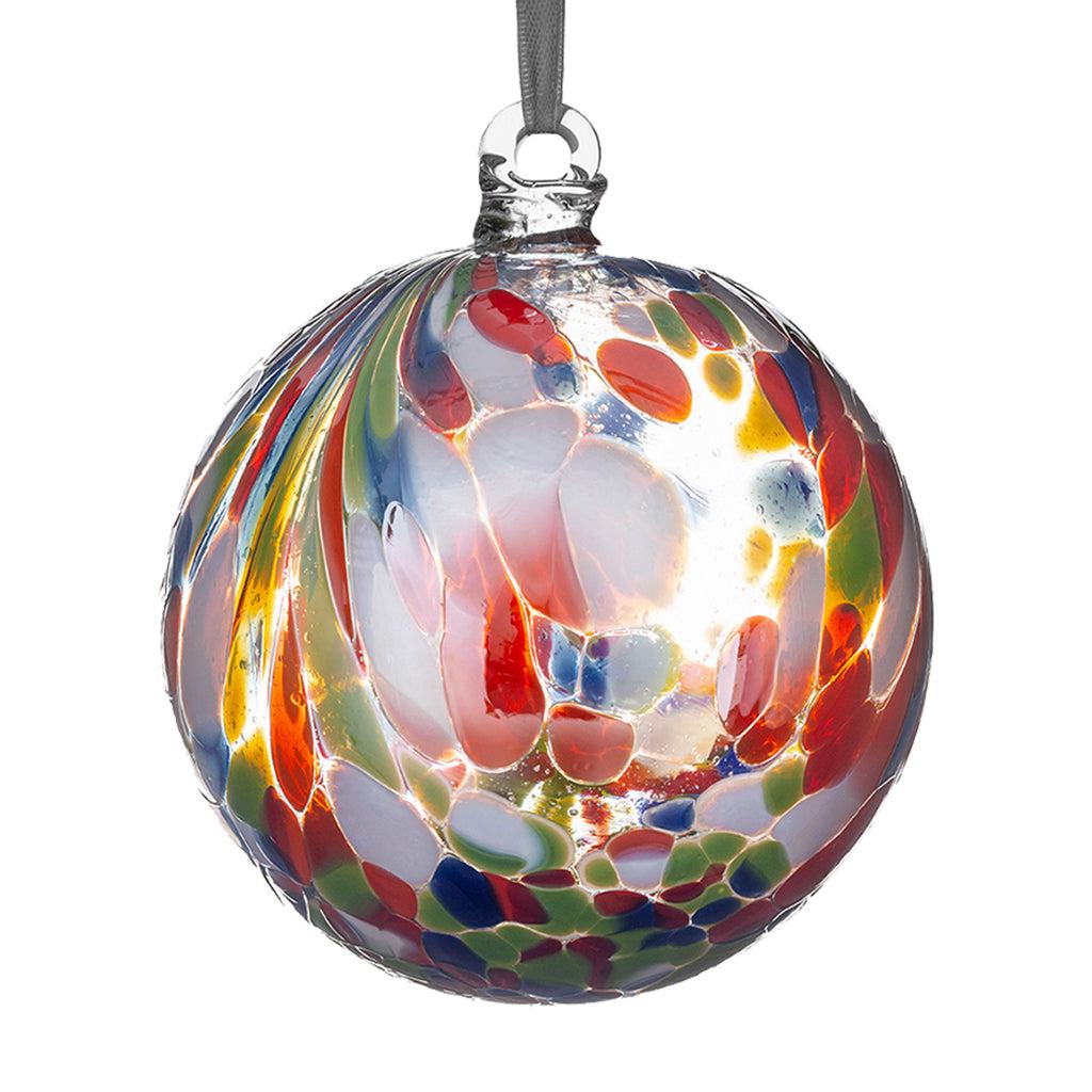 10cm Friendship Ball - Feather Design - Parrot