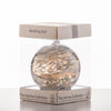 Wedding Gift Friendship Ball - Pastel Silver - Aspire Art Glass