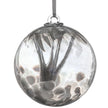 Pastel Silver Christening - 10cm Spirit Ball - Aspire Art Glass