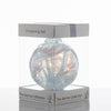 White Christening - 10cm Spirit Ball - Aspire Art Glass