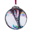 10cm Spirit Ball - Get Well Soon- Multicoloured Turquoise - Aspire Art Glass