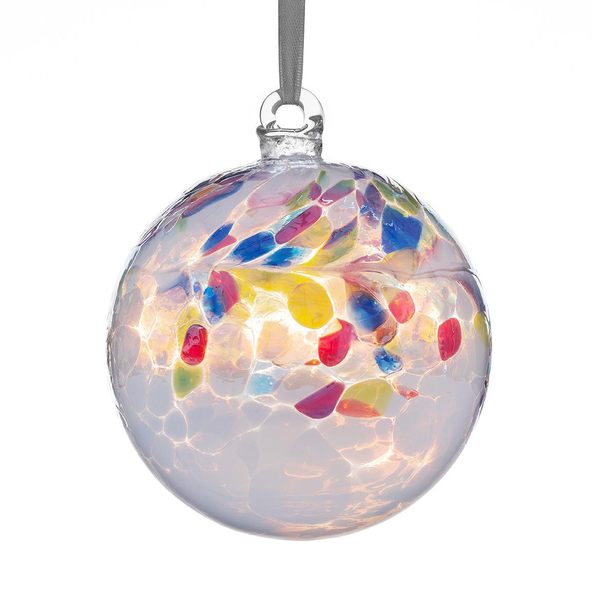 New Home - 10cm Friendship Ball - Aspire Art Glass