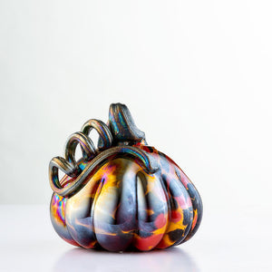 Harvest Pumpkin - Orange - Aspire Art Glass