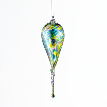 16cm Friendship Droplet - Mermaid - Aspire Art Glass