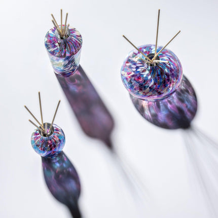 Reed Diffuser - Blue & Pink - Flute - Aspire Art Glass