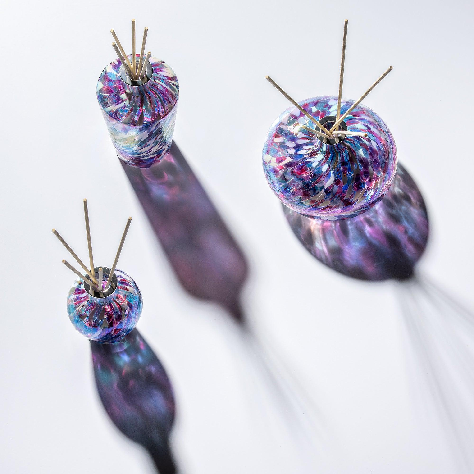 Reed Diffuser - Blue & Pink - Oval